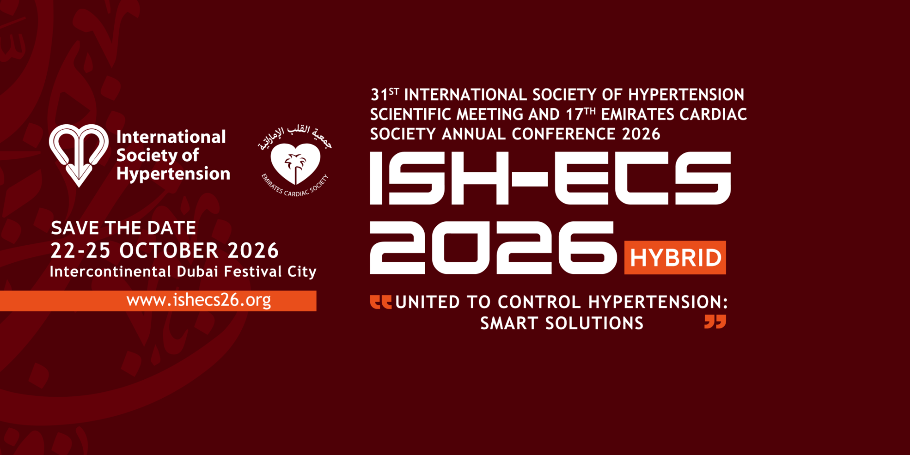 ISH-ECS 2026 "Hybrid"
